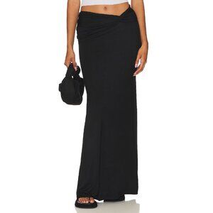 House of Harlow 1960 × REVOLVE Winsor Maxi Skirt black classic going out resort